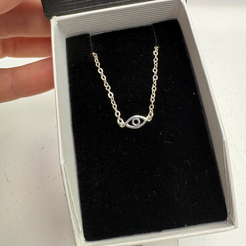 Tiny Evil Eye Necklace